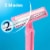 Gillette Daisy Women's Classic 2-Blade Disposable Razors + Venus Simply3 3-Blade Disposable Razor Perspective: top