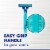 Gillette Men's Sensor2 Plus Pivoting Head Disposable Razor Perspective: top