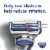 Gillette® SkinGuard Men's Razor Flex Handle + 1 Blade Refill Cartridge Perspective: top
