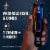 King C. Gillette Men's Cordless Electric Beard Trimmer Perspective: top