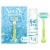 Venus Extra Smooth and Satin Care 5 Blade Razor Kit Perspective: top