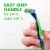 Gillette Men's Sensor3 Sensitive Disposable Razor & Foamy Shave Cream Holiday Gift Pack Perspective: top