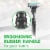 Gillette Mach3 Sensitive Men's Disposable Razors Perspective: top