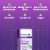 Natrol® Three A.M. Melatonin Sleep Aid Supplement Lavender Vanilla Flavored Fast Dissolve Tablets Perspective: top