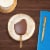 DOVE Vanilla with Milk Chocolate Ice Cream Bars Perspective: top