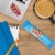 TWIX Cookies & Cream Vanilla With Crunchy Chocolate Cookie Pieces Ice Cream Bars Perspective: top