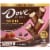 DOVE Vanilla & Strawberry Ice Cream Mini Milk Chocolate Individually Wrapped Ice Cream Bars Perspective: top