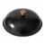 Joyce Chen Classic Series 14in Uncoated Carbon Steel Flat Bottom Wok Set Perspective: top