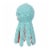 Manhattan Pet Toy Oddball Olga Octopus Fabric Covered Squeaker Dog Exercise Ball Toy Perspective: top
