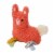 Manhattan Pet Toy Squinkles Suzie the Llama Sherpa-Style Soft Squeaker Dog Toy Perspective: top
