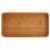 Infuse 16.5 inch Rectangular Bamboo Tray Perspective: top