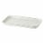 Tabletops Infuse Rectangular Tray - Ivory Perspective: top