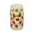Tabletops Gallery Fruity Soda Can Glass – Strawberry Perspective: top