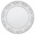 Tabletops Gallery Carrara Matte Melamine Dinner Plate Perspective: top