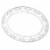 Tabletops Gallery Carrara Matte Melamine Oval Platter Perspective: top