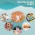 1000 Deli And Bakery Wrap Plastic Sheets 18x18 Food Wrapping Sandwiches Cookies Perspective: top