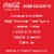 Coca-Cola Soda Pop Soft Drink Bottles Perspective: top