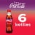 Coca-Cola® Cherry Soda Bottles Perspective: top