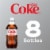 Diet Coke® Soda Bottles Perspective: top