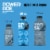 Powerade Blue Mountain Berry Blast Electrolyte & Vitamin Sports Drink Perspective: top