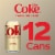 Diet Coke® Caffeine Free Soda Cans Perspective: top