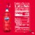 Fanta® Strawberry Caffeine Free Soda Bottle Perspective: top