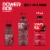 Powerade Fruit Punch Added Electrolyte & Vitamin Fruit Flavor Sports Drink Perspective: top