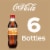 Coca-Cola® Orange Vanilla Soda Bottles Perspective: top