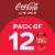 Coca-Cola® Cinnamon Soda Cans Perspective: top