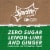 Sprite Ginger Zero Sugar Lemon Lime Diet Pop Soft Drink Soda Cans Perspective: top
