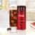 Coca-Cola With Coffee Dark Blend Zero Sugar Cans Perspective: top