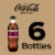 Coca-Cola® Zero Sugar Cherry Vanilla Soda Bottles Perspective: top