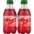 Fanta® Strawberry Caffeine Free Soda Bottles Perspective: top