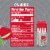 AHA® Fuji Apple and White Tea Flavored Sparkling Water Can Perspective: top