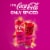 Coca-Cola® Zero Sugar Spiced Raspberry Soda Can Perspective: top