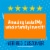SUNNYD® Orange Strawberry Juice Drink Perspective: top