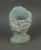 Distressed Cement Classic Greek Warrior Bust Indoor/Outdoor Head Planter Perspective: top