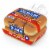 Rainbo Tailgaters Giant Hot Dog Buns Perspective: top
