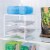 2-Shelf Ice Tray Caddy Perspective: top