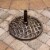 Iron Umbrella Base Perspective: top