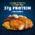 Hungry-Man Boneless Fried Chicken Frozen Meal Perspective: top
