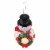 Blow Mold Snowman LED Perspective: top