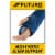 Futuro™ Adjustable Night Wrist Sleep Support - Navy Perspective: top