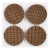 Scotch™ Gripping Pads - Brown Perspective: top
