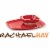 Rachael Ray RR CITYSCAPES CHIP & DIP SET 47528 Perspective: top