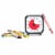 Time Timer® 60 Minute Visual Timer + Dry Erase Card Perspective: top