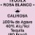 Calirosa Rosa Blanco Tequila Perspective: top