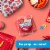 Smucker's Uncrustables Peanut Butter & Strawberry Jam Sandwiches Perspective: top