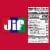 Jif Creamy Peanut Butter Perspective: top