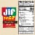 Jif To Go Natural Creamy Peanut Butter Spread Perspective: top